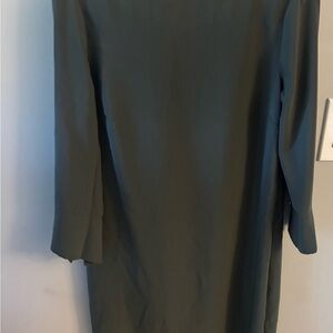 H&M Long Sleeve Green Dress